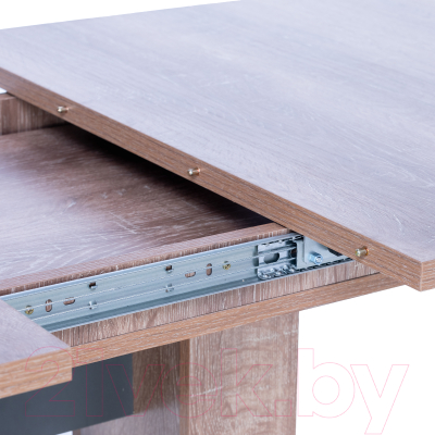 Обеденный стол Импэкс Leset Гранд (дуб сакраменто/антрацит)