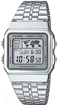 Часы наручные мужские Casio A-500WA-7E - фото