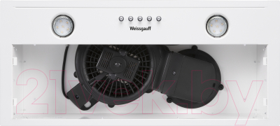 Вытяжка скрытая Weissgauff Alpha 60 PB WH