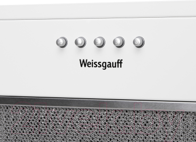 Вытяжка скрытая Weissgauff Alpha 60 PB WH
