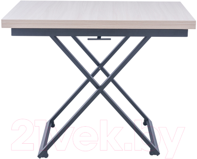 Стол-трансформер Импэкс Leset Манхэттен (черный муар/шимо светлый) - фото