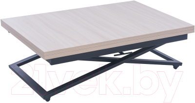 Стол-трансформер Импэкс Leset Манхэттен (черный муар/шимо светлый)