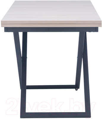 Стол-трансформер Импэкс Leset Манхэттен (черный муар/шимо светлый)