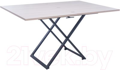 Стол-трансформер Импэкс Leset Манхэттен (черный муар/шимо светлый)