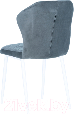 Стул Импэкс Leset Шейл (белый/велюр графит)