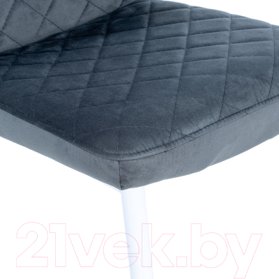 Стул Импэкс Leset Шейл (белый/велюр графит)