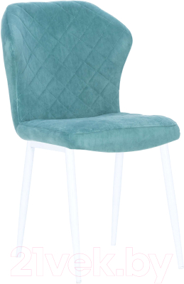 Стул Импэкс Leset Шейл (белый/велюр ментол) - фото