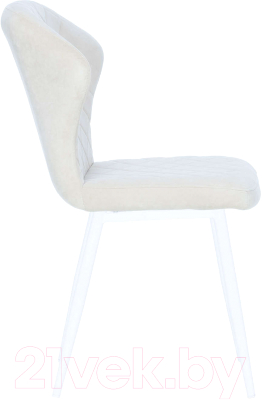 Стул Импэкс Leset Шейл (белый/велюр песочный)