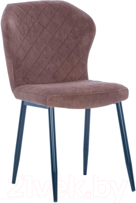 Стул Импэкс Leset Шейл (черный/велюр шоколад) - фото