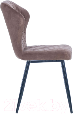 Стул Импэкс Leset Шейл (черный/велюр шоколад)