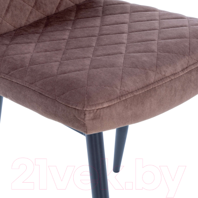 Стул Импэкс Leset Шейл (черный/велюр шоколад)