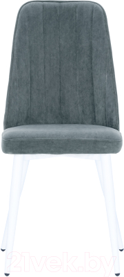 Стул Импэкс Leset Дрим (белый/велюр серый)