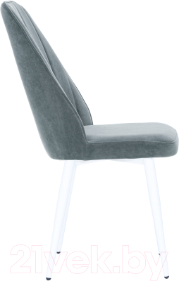 Стул Импэкс Leset Дрим (белый/велюр серый)