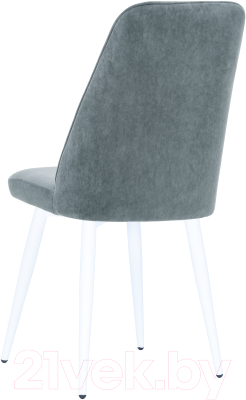 Стул Импэкс Leset Дрим (белый/велюр серый)