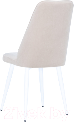 Стул Импэкс Leset Дрим (белый/велюр бежевый)