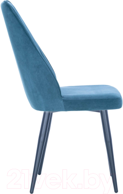 Стул Импэкс Leset Дрим (черный/велюр морская волна)