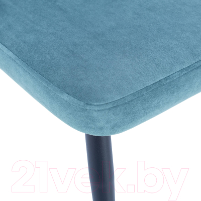 Стул Импэкс Leset Дрим (черный/велюр морская волна)