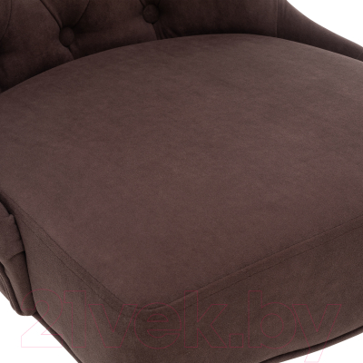 Стул Импэкс Leset Один (белая эмаль/велюр шоколадный 04)