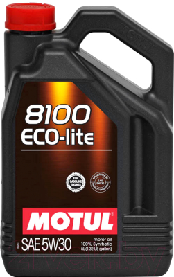 Моторное масло Motul 8100 Eco-lite 5W30 / 108214 - фото