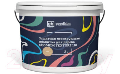 Пропитка для дерева GoodHim Texture 110 лессирующая для дерева - фото