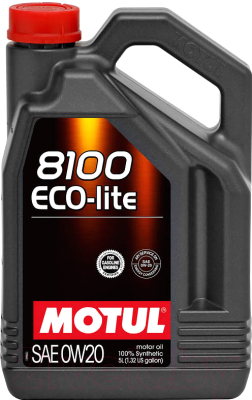Моторное масло Motul 8100 Eco-lite 0W20 / 108536 - фото