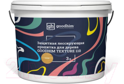 Пропитка для дерева GoodHim Texture 110 лессирующая для дерева  - фото