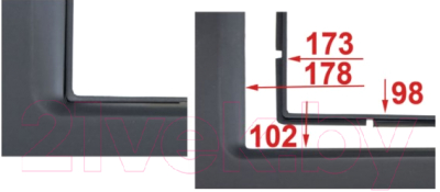 Переходная рамка Incar RHY-N55