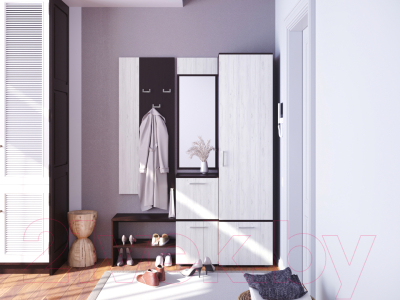 Зеркало Премиум Веста (венге/крафт)