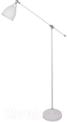 Торшер Arte Lamp Braccio A2054PN-1WH - фото