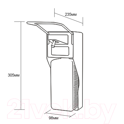 Дозатор Puff 8197