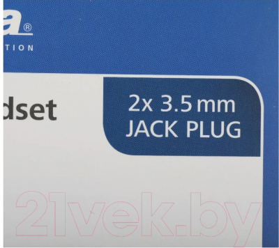 Наушники-гарнитура Hama NHS-P100 / 00139920