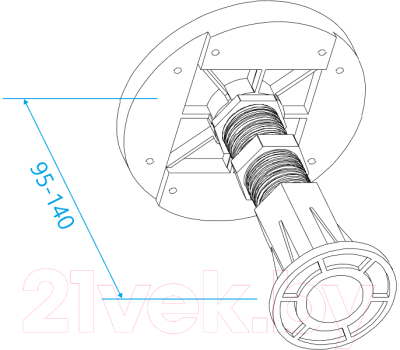Ножки опорные RGW 03230111-31