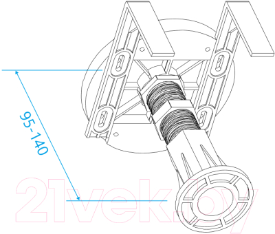 Ножки опорные RGW 03230111-31