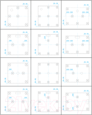 Ножки опорные RGW 03230111-31