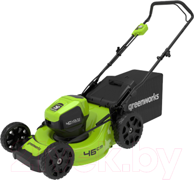 Газонокосилка электрическая Greenworks GD40LM46HP - фото