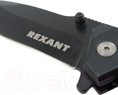 Нож складной Rexant 12-4905-2 Black