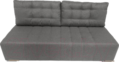 Диван ФорестДекоГрупп Милан 1 (Lux 05, рогожка светло-серый) - фото