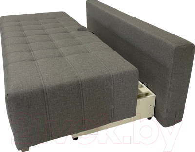 Диван ФорестДекоГрупп Милан 1 (Lux 05, рогожка светло-серый)