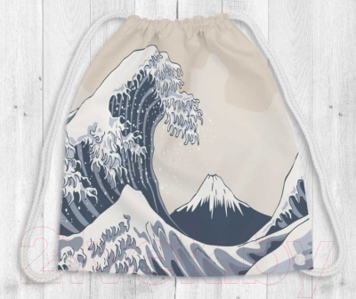 Мешок для обуви JoyArty Волна / bpa_51783 