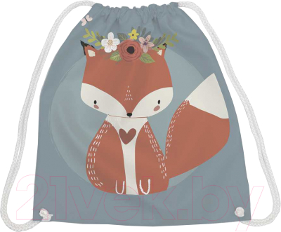 Мешок для обуви JoyArty Скромная лисичка / bpa_52950V1 - фото