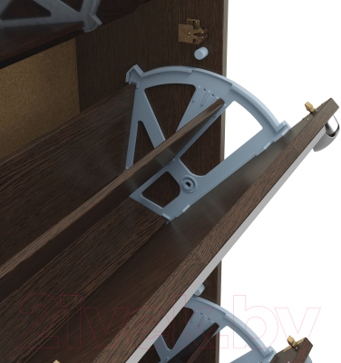 Тумба для обуви Импэкс Leset Эдит 4S (венге)