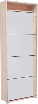 Тумба для обуви Импэкс Leset Эдит 4S (дуб санома) - фото