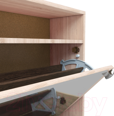 Тумба для обуви Импэкс Leset Эдит 4S (дуб санома)