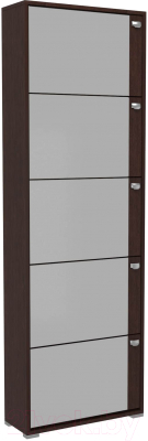 Тумба для обуви Импэкс Leset Эдит 5S (венге) - фото