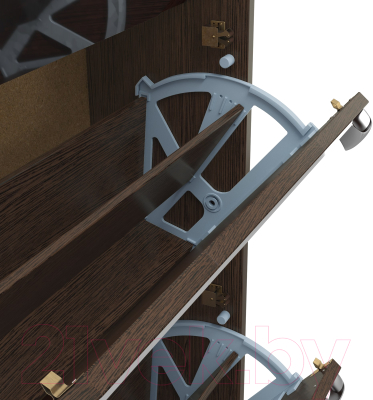 Тумба для обуви Импэкс Leset Эдит 5S (венге)