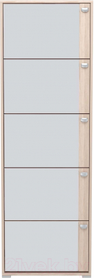 Тумба для обуви Импэкс Leset Эдит 5S (дуб санома)