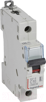 Выключатель автоматический Legrand DX3-E C 25A 1P 6kA 1M / 407265 - фото
