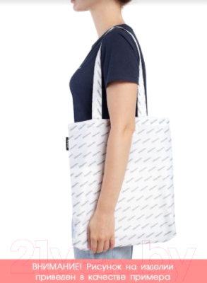 Сумка-шоппер JoyArty Письмо в бабочках / bsh_11030