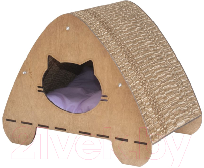 Домик-когтеточка Чешир Апачи - фото