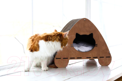 Домик-когтеточка Чешир Апачи